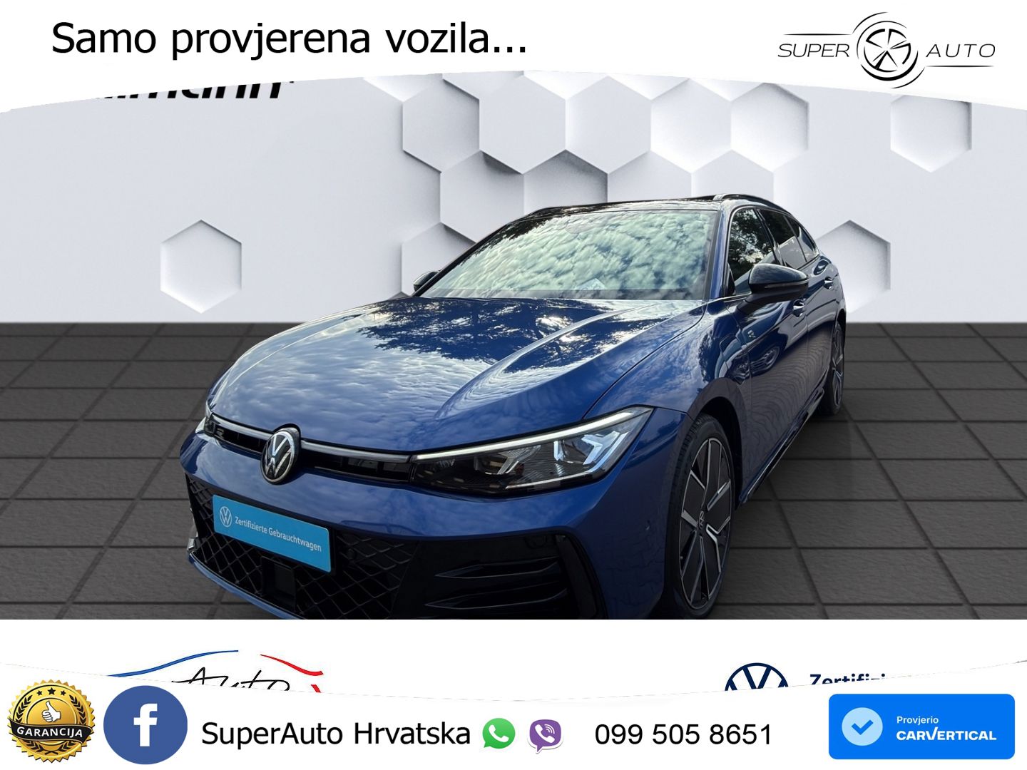Volkswagen Passat Variant 1.5 TSI (204 KS) eHybrid DSG R-Line LED+GR SJED+ACC