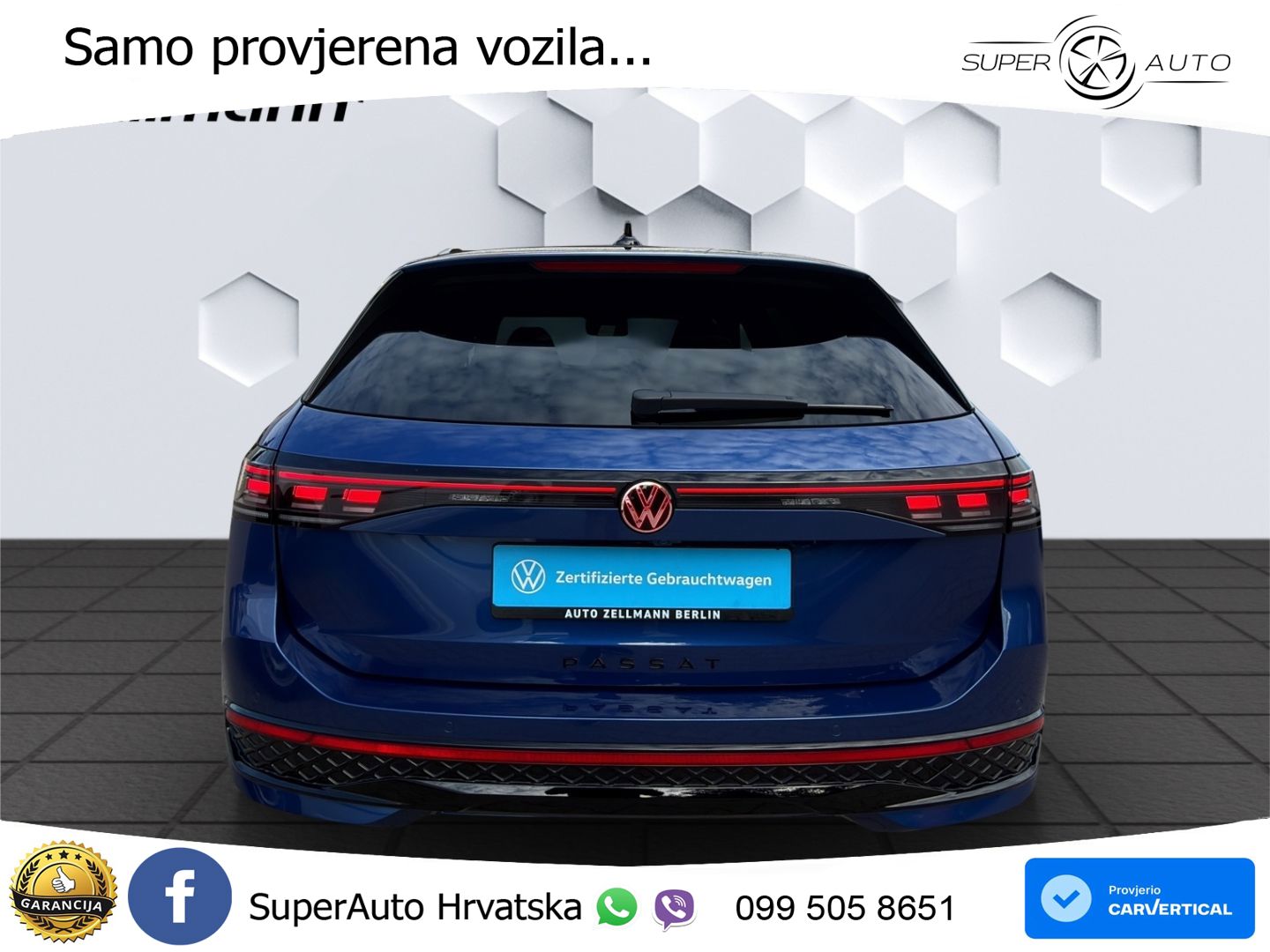 Volkswagen Passat Variant 1.5 TSI (204 KS) eHybrid DSG R-Line LED+GR SJED+ACC