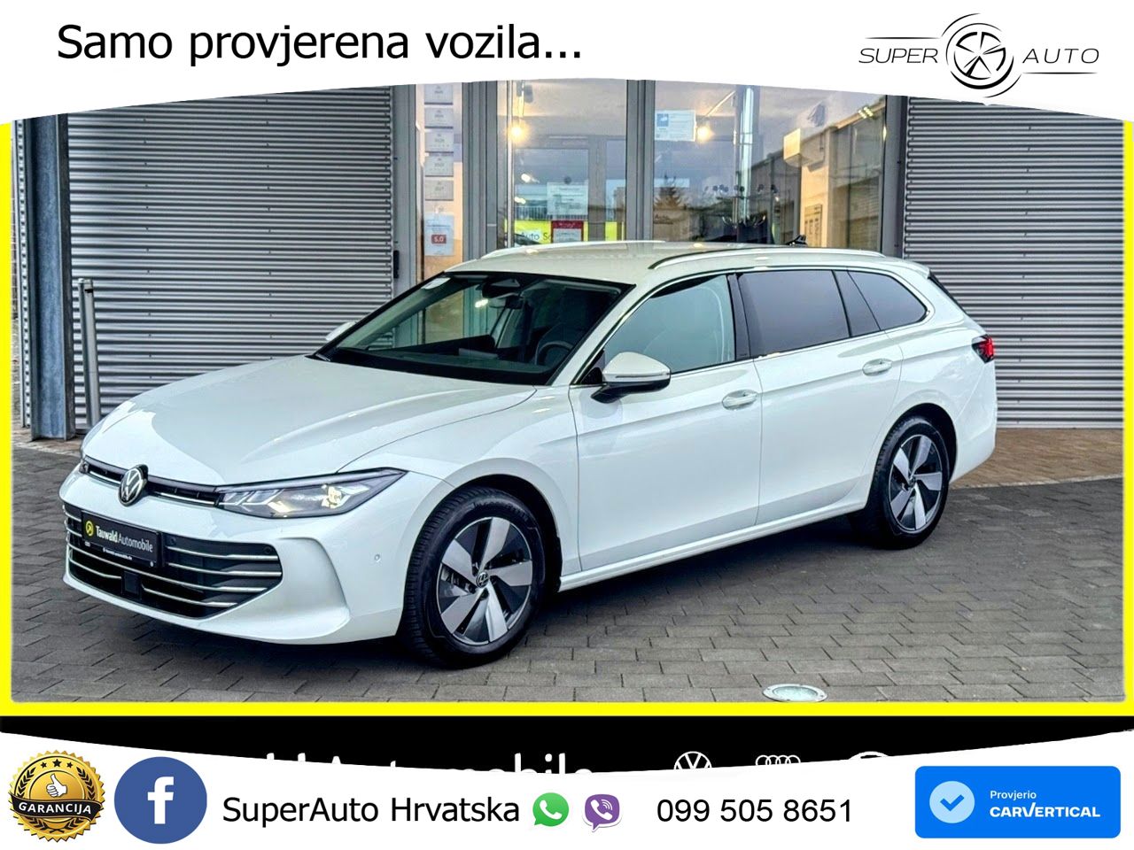 Volkswagen Passat Variant 1.5 eTSI (150 KS) DSG Business LED+GR SJED+ACC