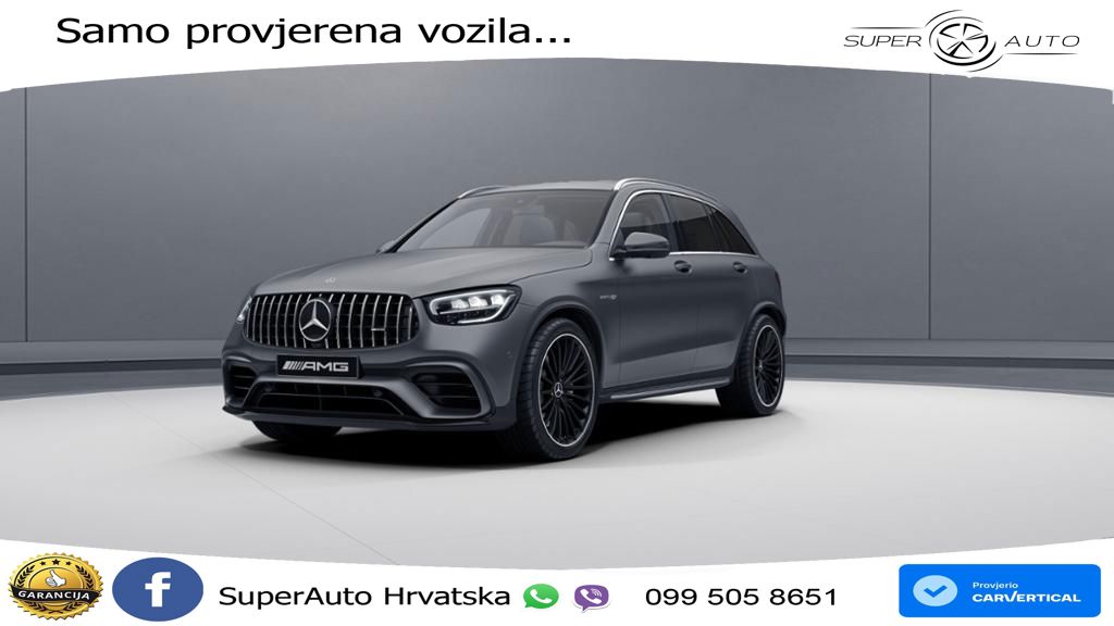 Mercedes AMG GLC 63 V8 (476 KS) 4MATIC+ MCT
