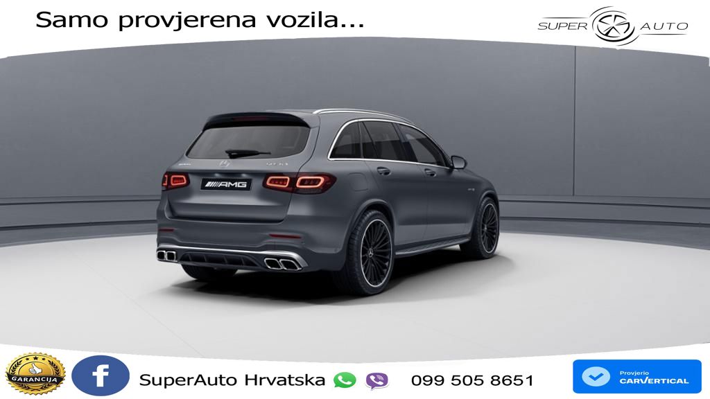Mercedes AMG GLC 63 V8 (476 KS) 4MATIC+ MCT