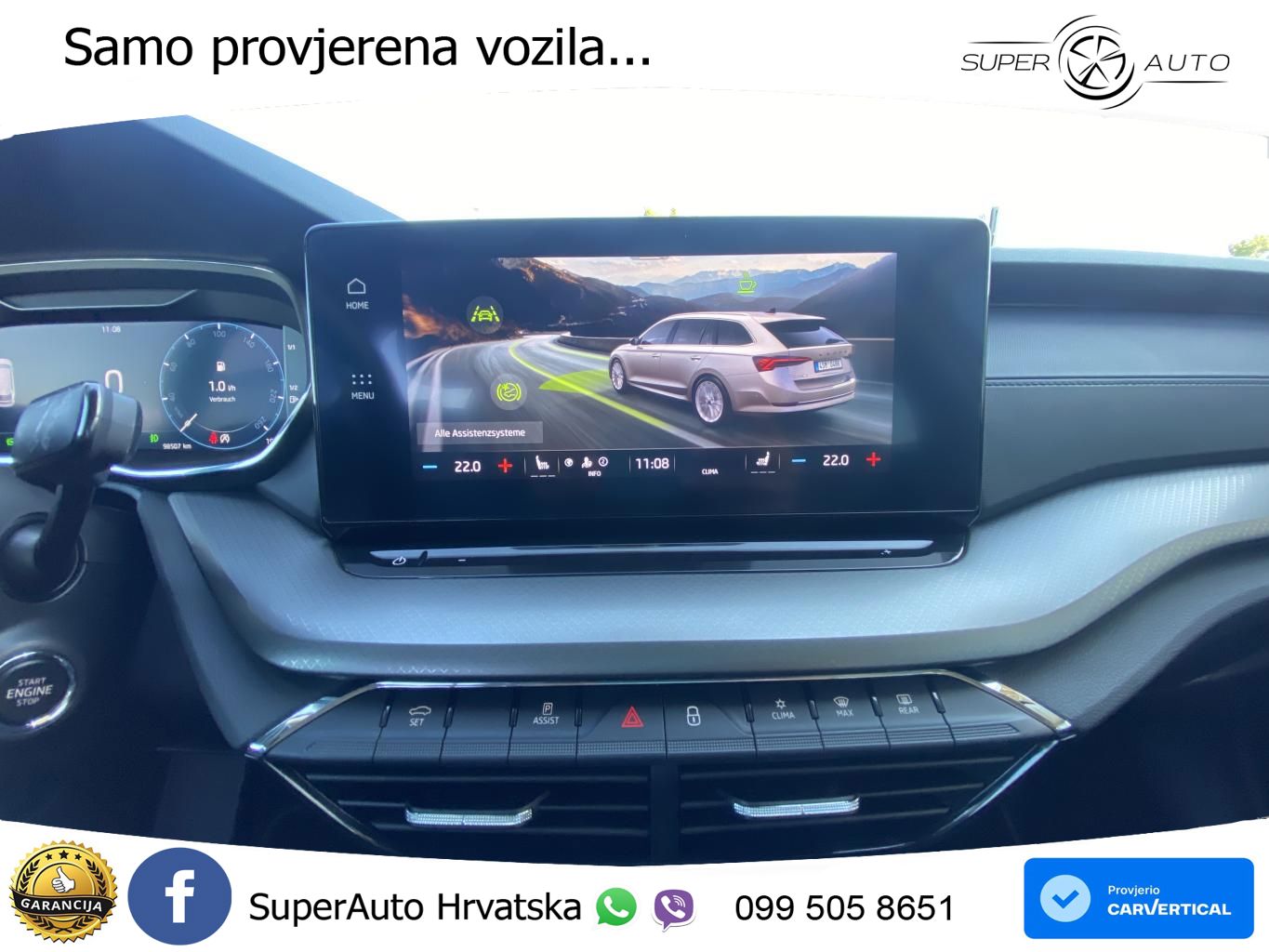 Škoda Octavia Combi 2.0 TDI (150 KS) DSG