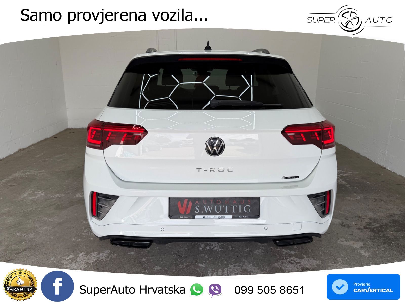Volkswagen T-Roc I 2.0 TSI (190 KS) 4M DSG LED+GR SJED+ACC