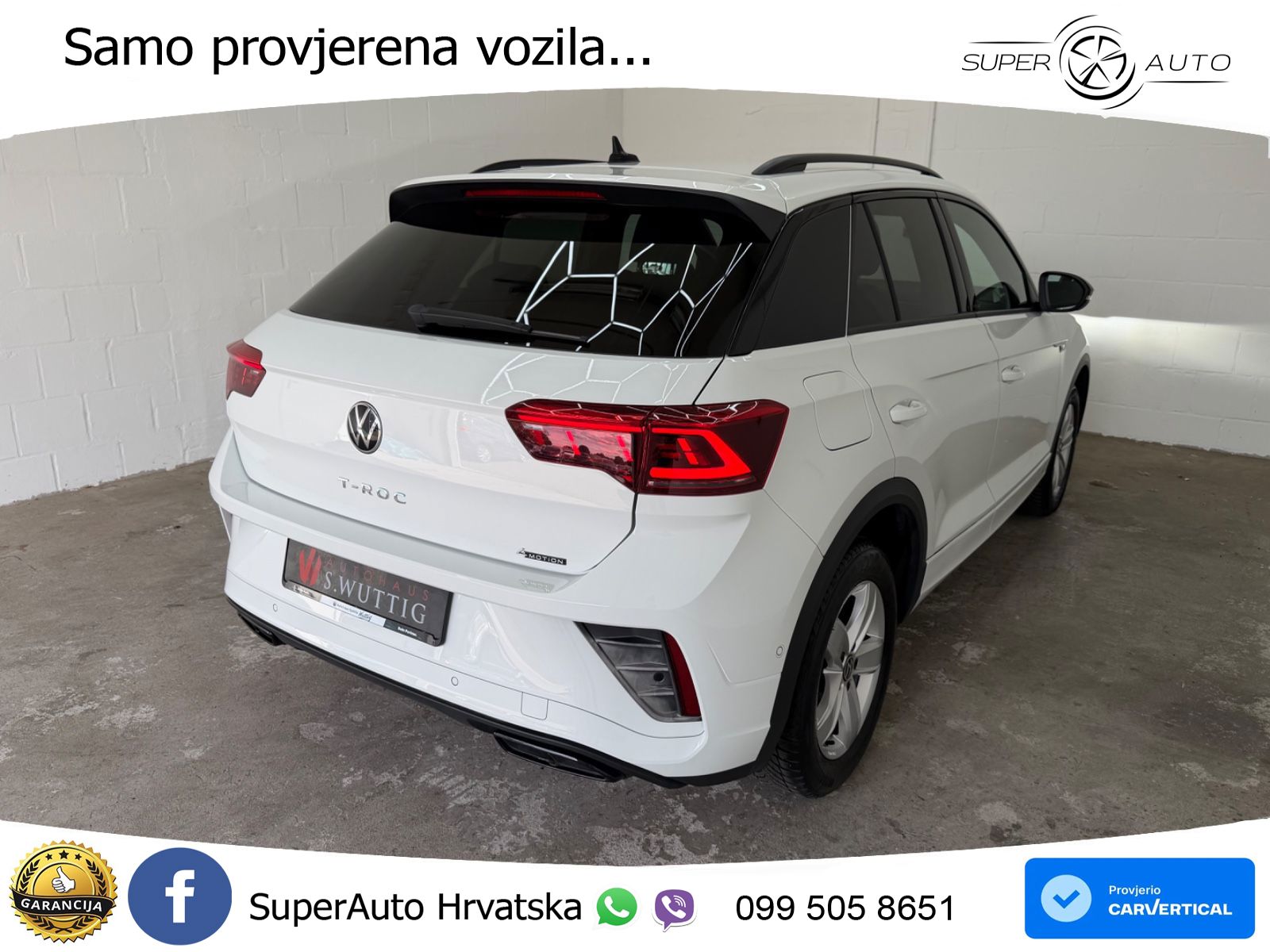 Volkswagen T-Roc I 2.0 TSI (190 KS) 4M DSG LED+GR SJED+ACC
