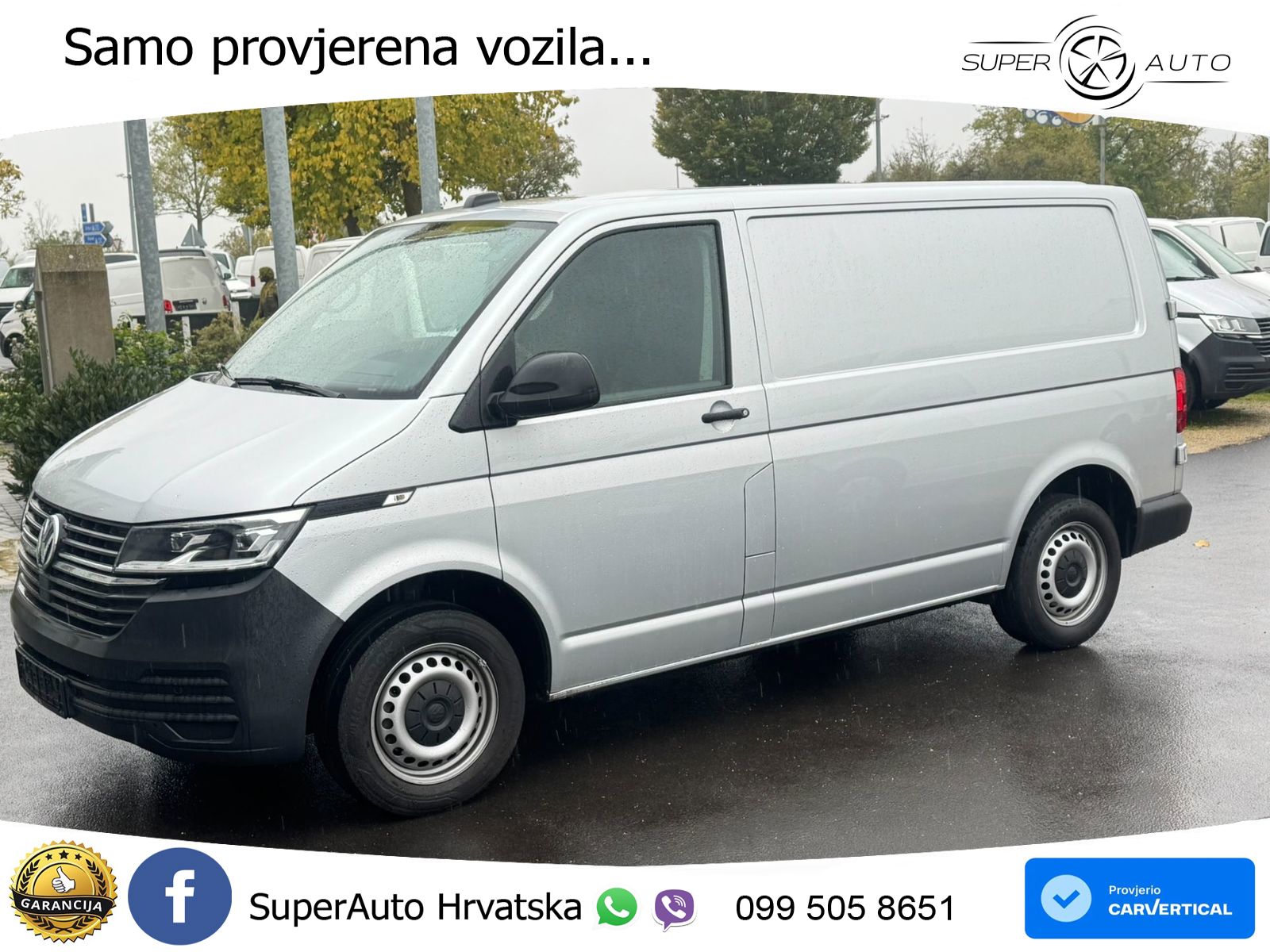 Volkswagen T6.1 Transporter Kasten TDI ACC*AHK*LED*MFL 150 KS