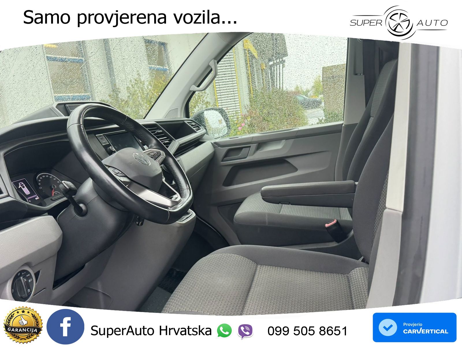 Volkswagen T6.1 Transporter Kasten TDI ACC*AHK*LED*MFL 150 KS
