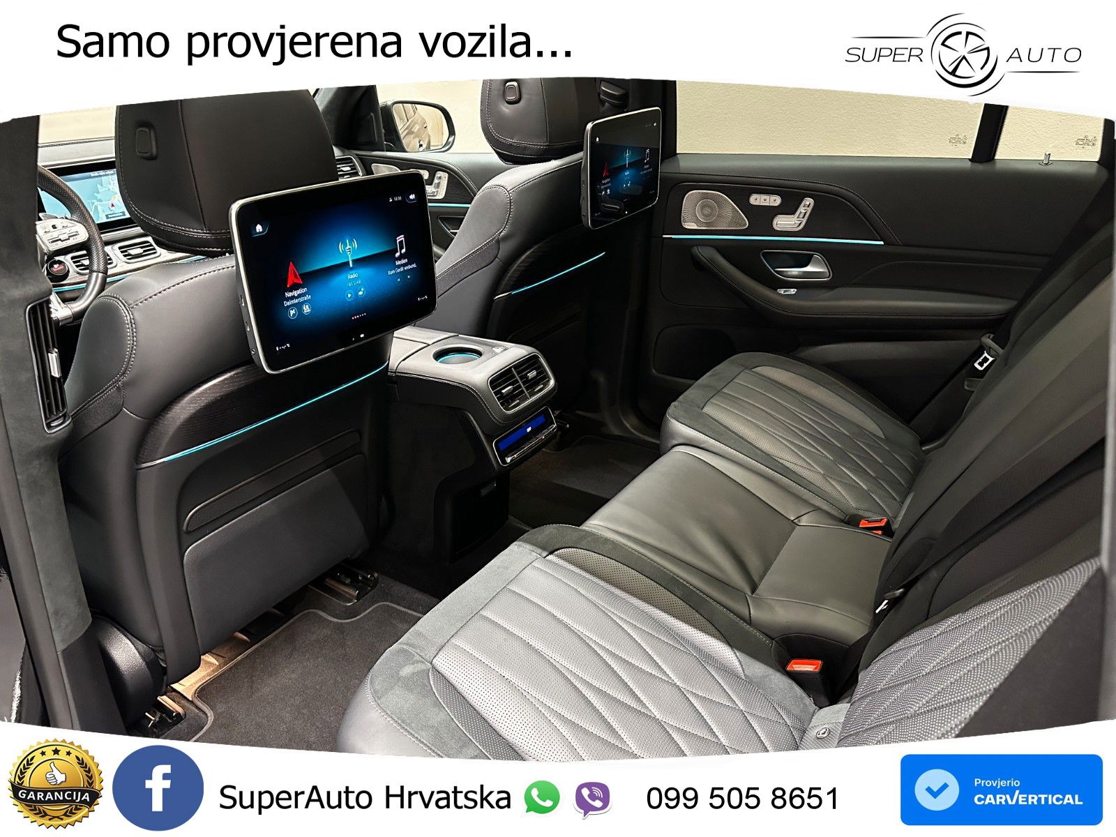 Mercedes-Benz GLS AMG GLS 63 V8 EQ Boost 4MATIC+ AMG SPEEDSHIFT TCT 9G ACC+HEAD+4xGR SJED+360+PANO
