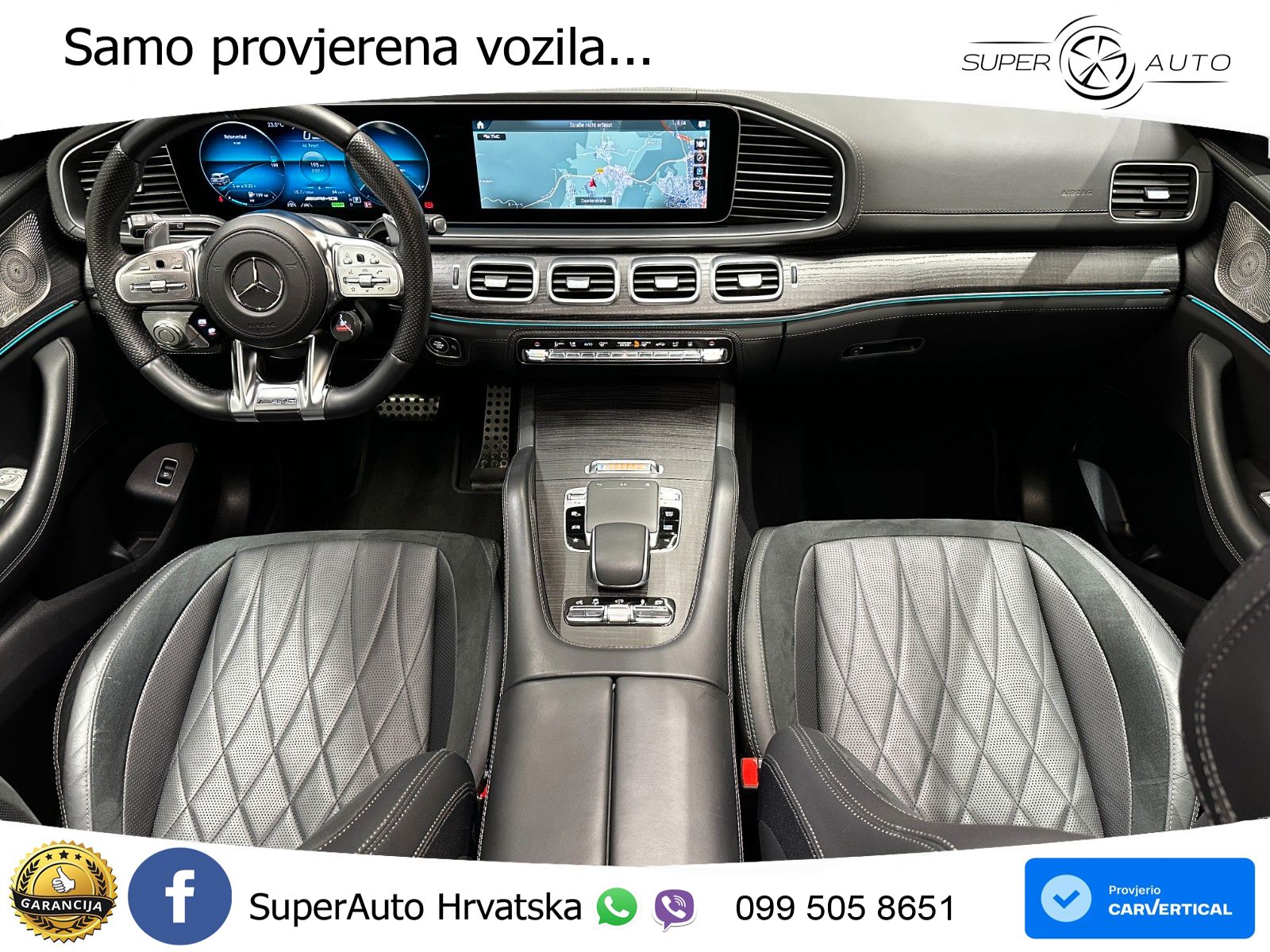 Mercedes-Benz GLS AMG GLS 63 V8 EQ Boost 4MATIC+ AMG SPEEDSHIFT TCT 9G ACC+HEAD+4xGR SJED+360+PANO