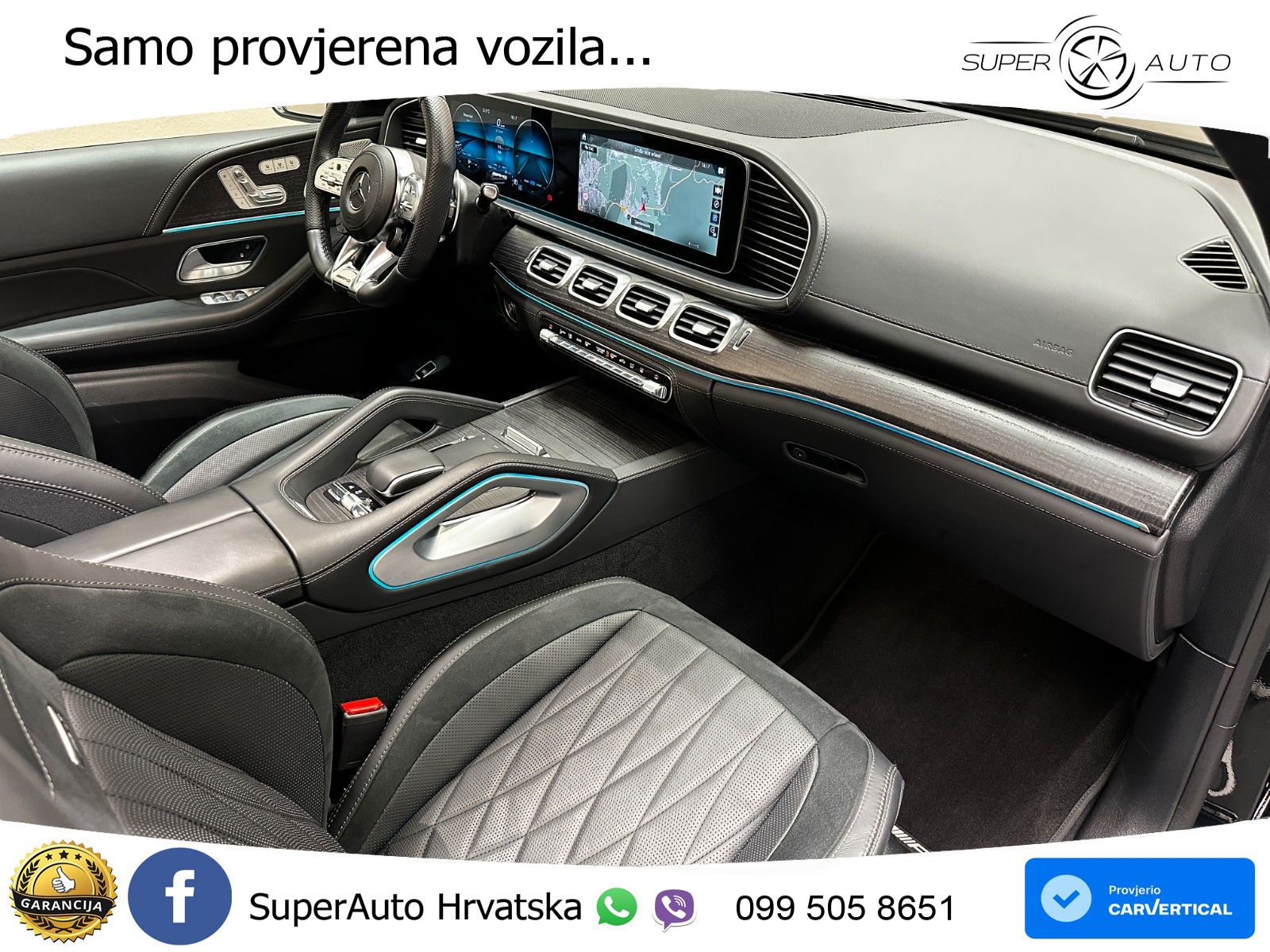 Mercedes-Benz GLS AMG GLS 63 V8 EQ Boost 4MATIC+ AMG SPEEDSHIFT TCT 9G ACC+HEAD+4xGR SJED+360+PANO