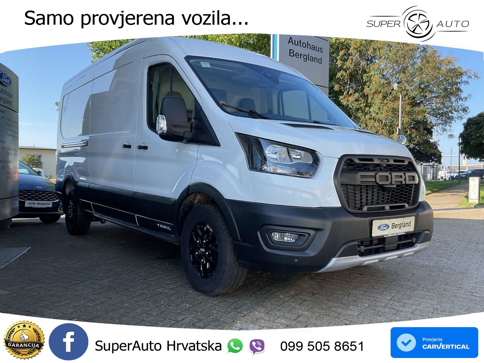Ford Transit 350L3 Kasten Trail *RFK*GJR* 170 KS