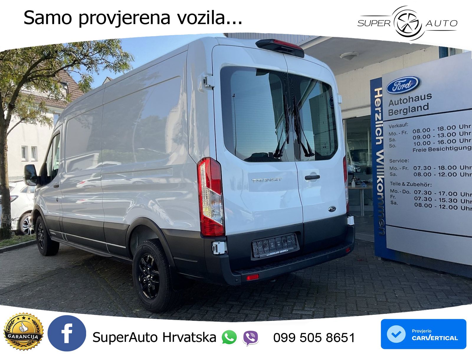 Ford Transit 350L3 Kasten Trail *RFK*GJR* 170 KS