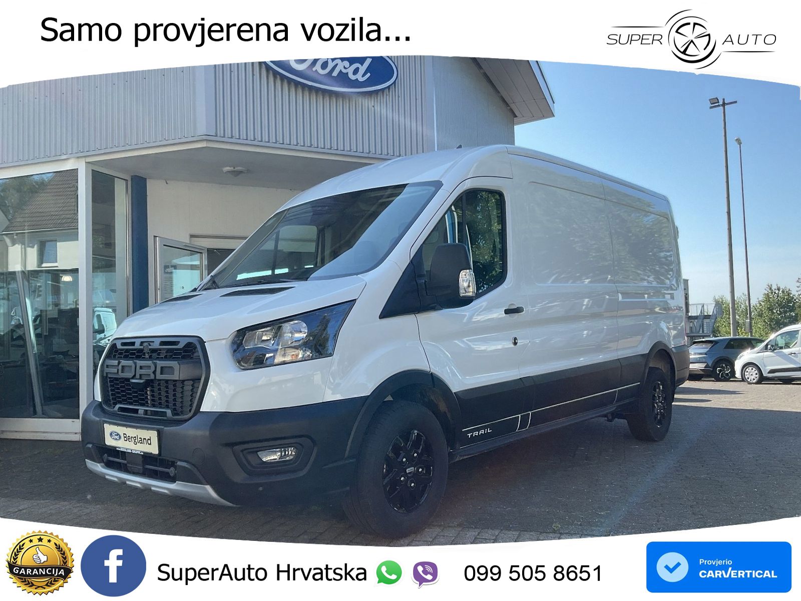 Ford Transit 350L3 Kasten Trail *RFK*GJR* 170 KS
