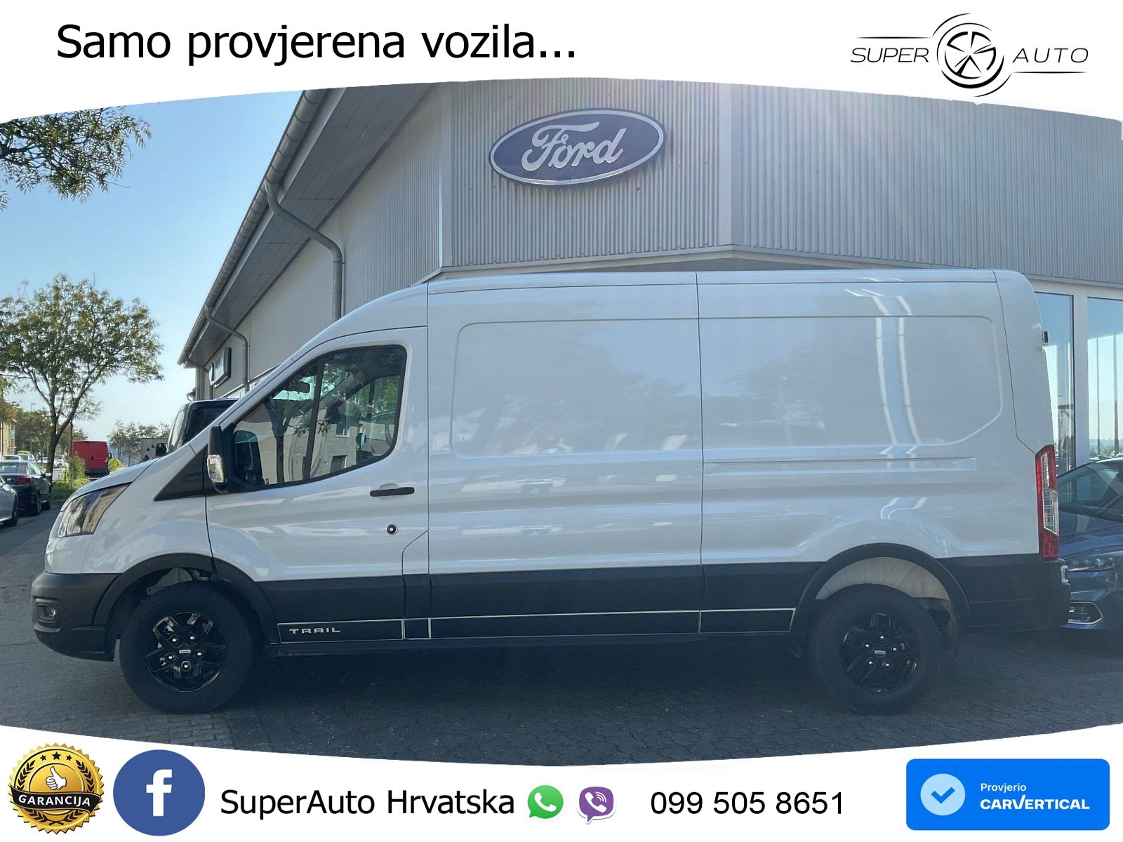 Ford Transit 350L3 Kasten Trail *RFK*GJR* 170 KS