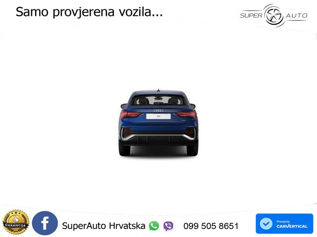 Audi Q3 Sportback 40 TFSI (190 KS) quattro S tronic S line LED+GR SJED+ACC
