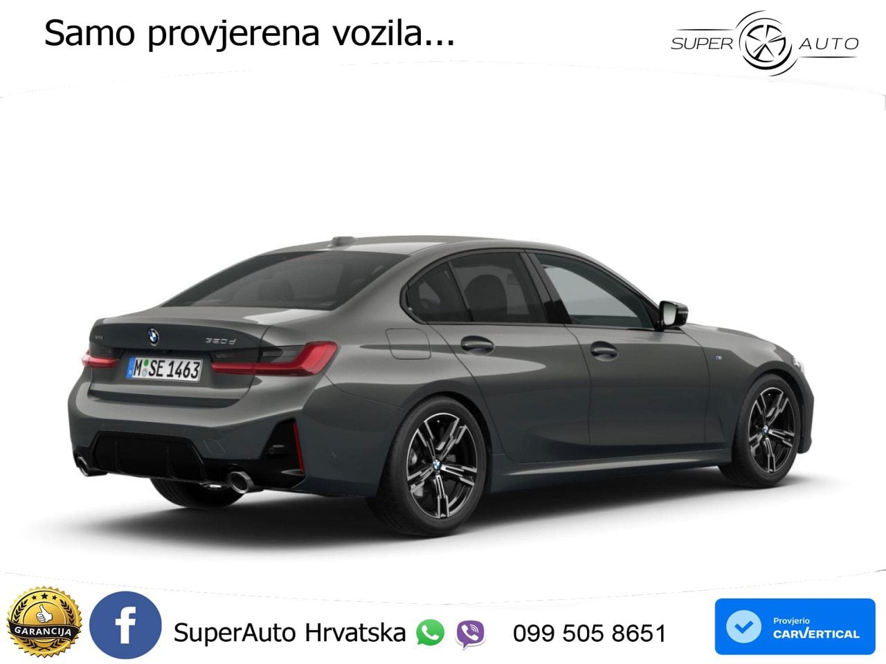 BMW 320d (190 KS) xDrive Steptronic M Sport LED+GR SJED+ACC