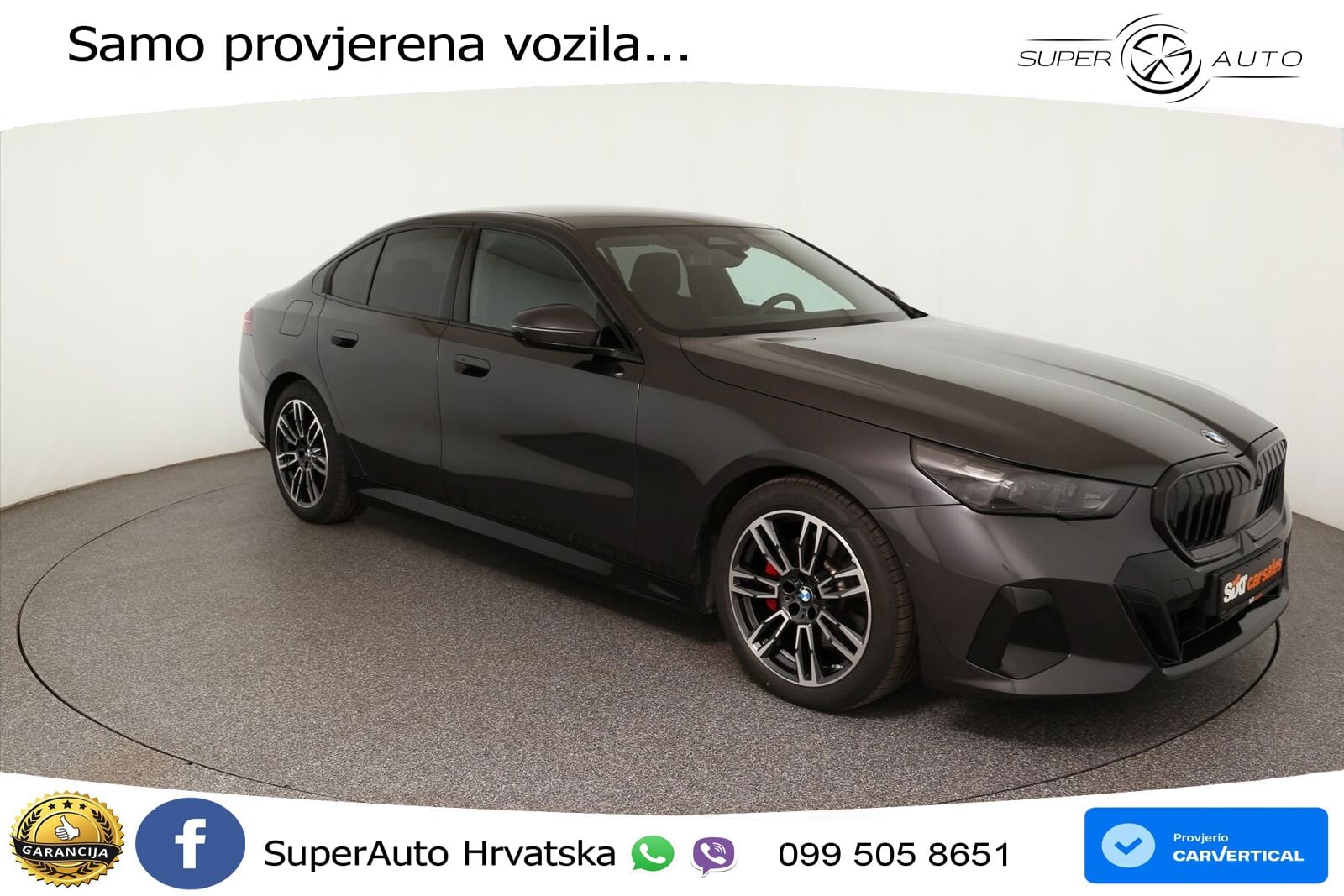 BMW 520d (197 KS) Steptronic M Sport LED+GR SJED+ACC