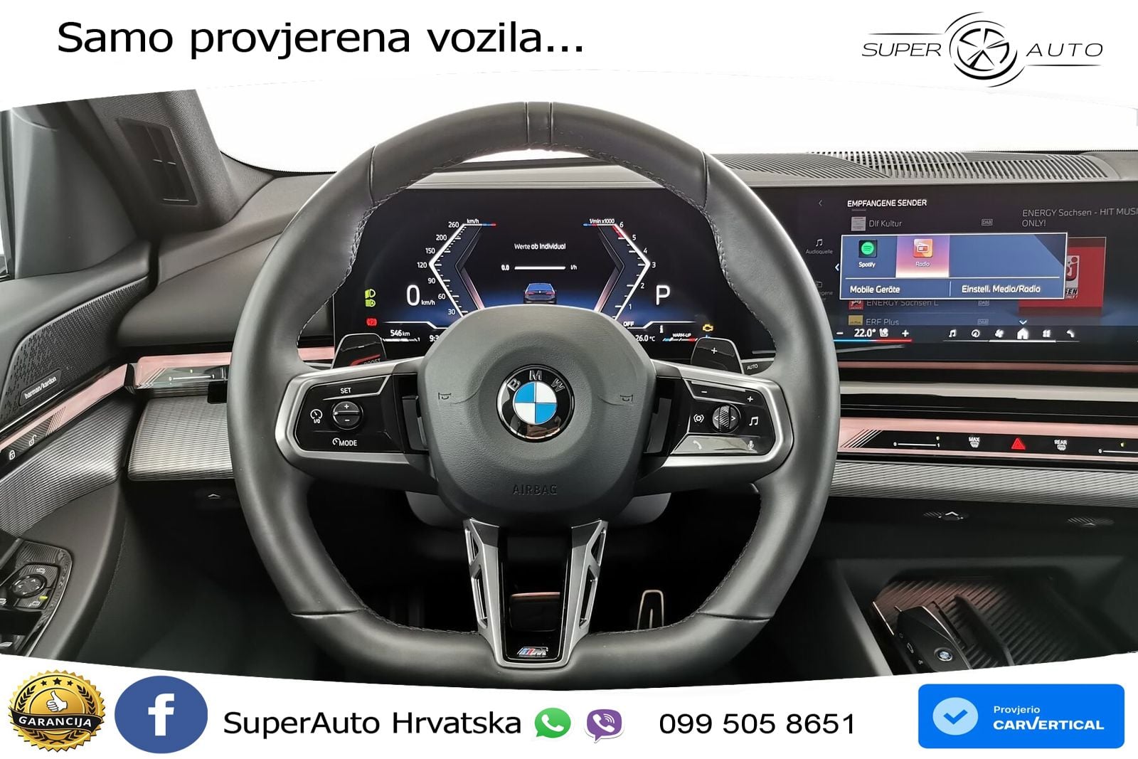 BMW 520d (197 KS) Steptronic M Sport LED+GR SJED+ACC