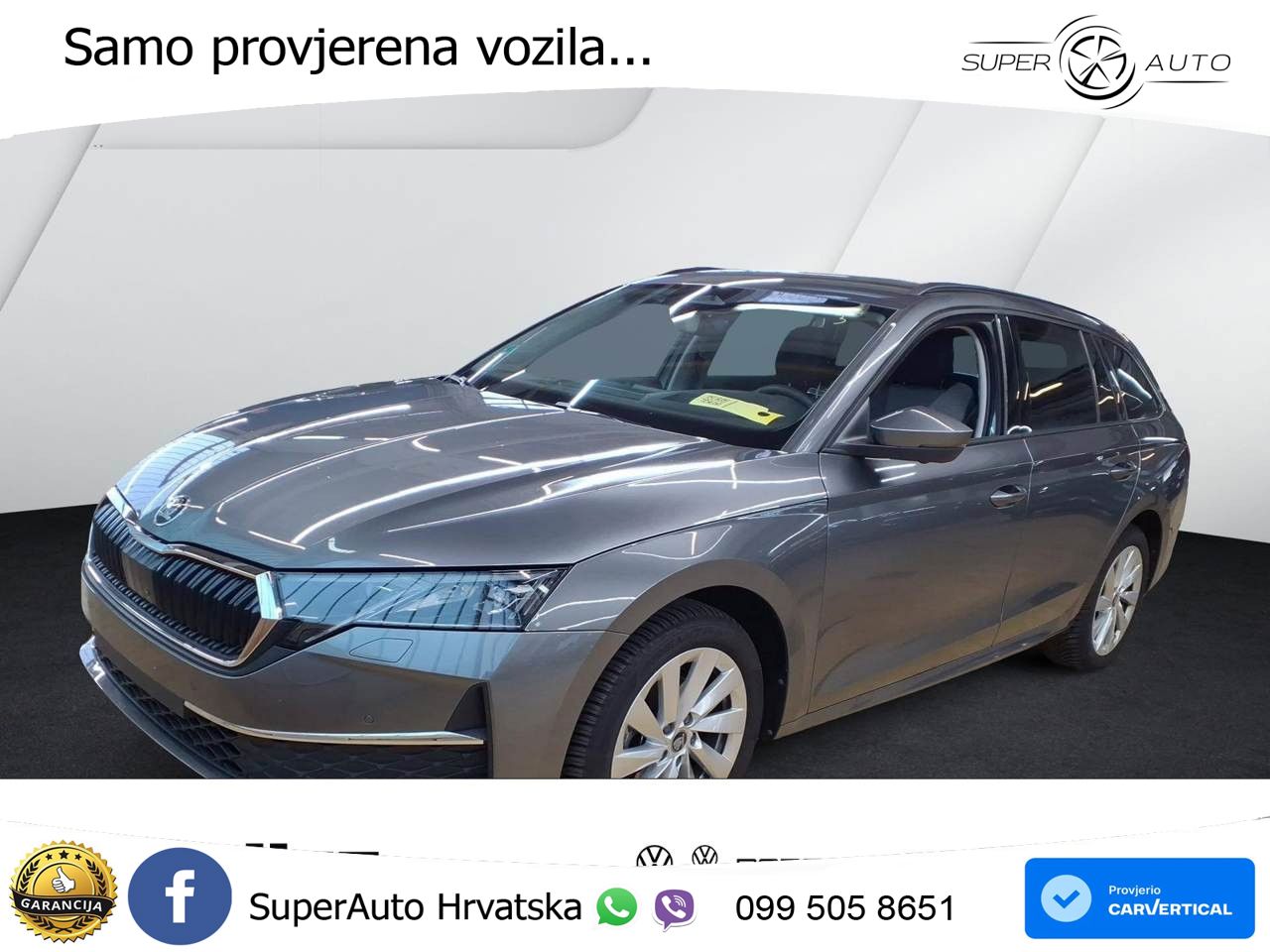Škoda Octavia Combi 2.0 TDI (150 KS) DSG Selection LED+GR SJED+ACC