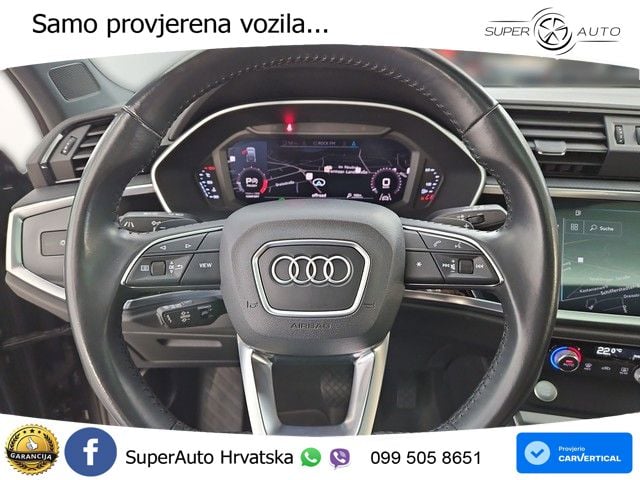 Audi Q3 Sportback 45 TFSI (230 KS) quattro S tronic S line LED+GR SJED+ACC