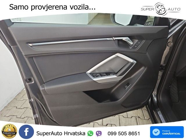 Audi Q3 Sportback 45 TFSI (230 KS) quattro S tronic S line LED+GR SJED+ACC