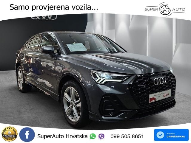 Audi Q3 Sportback 45 TFSI (230 KS) quattro S tronic S line LED+GR SJED+ACC