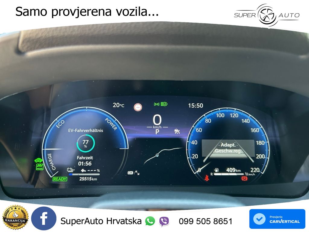 Toyota C-HR 2.0 (223 KS) PHEV e-CVT LED+GR SJED+ACC
