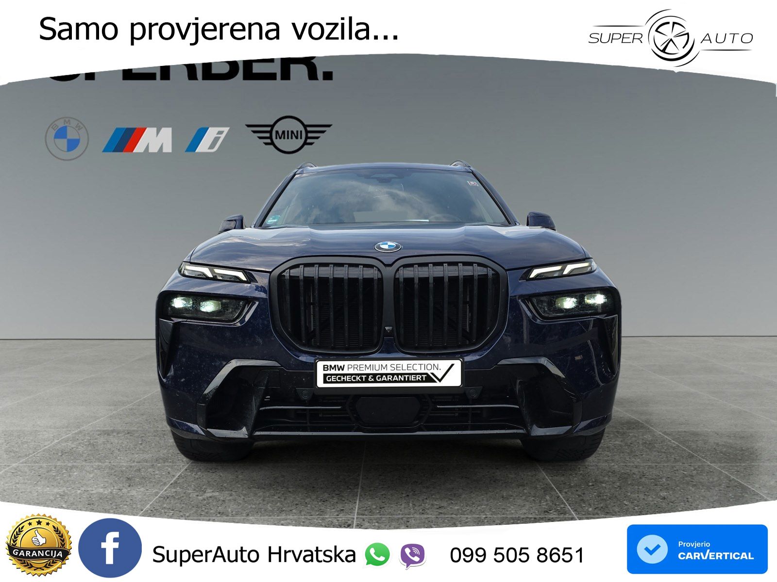 BMW X7 40d (352 KS) xDrive Steptronic M Sport ZRAČNI+ACC+GR SJED+KAM+PANO