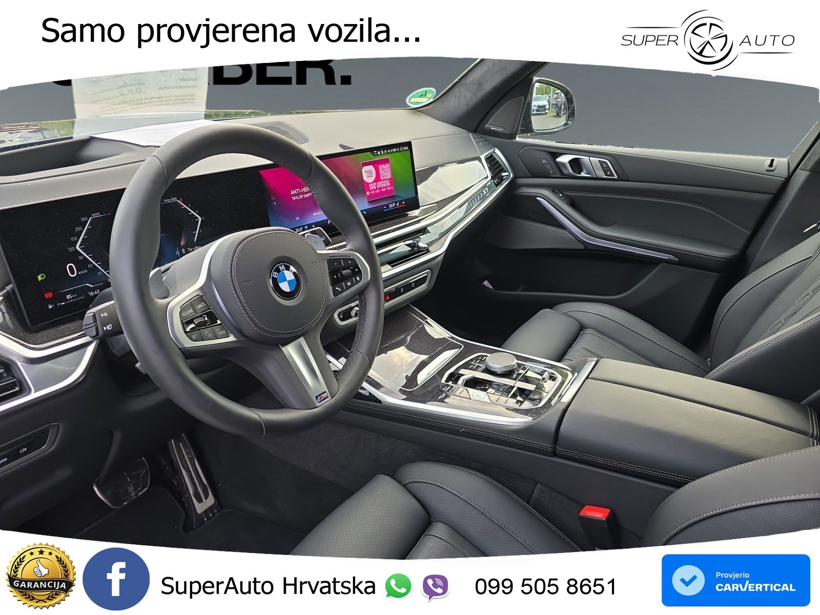 BMW X7 40d (352 KS) xDrive Steptronic M Sport ZRAČNI+ACC+GR SJED+KAM+PANO