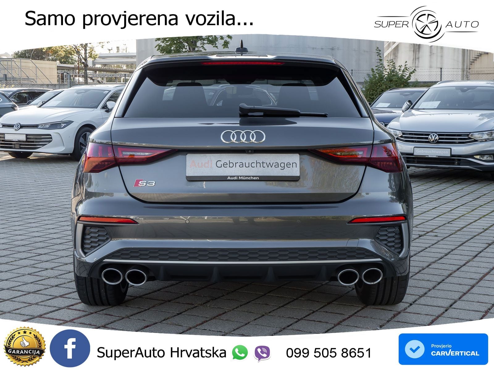 Audi S3 2.0 TFSI (310 KS) quattro S tronic LED+GR SJED+ACC