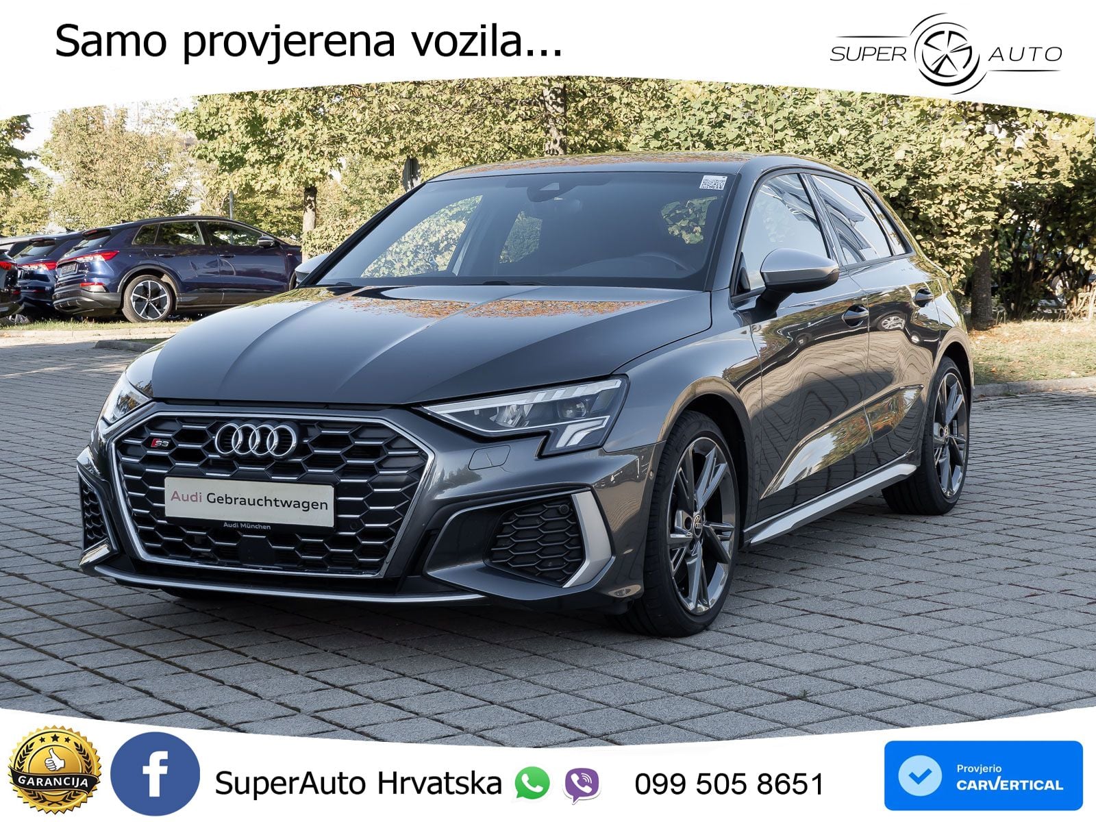 Audi S3 2.0 TFSI (310 KS) quattro S tronic LED+GR SJED+ACC
