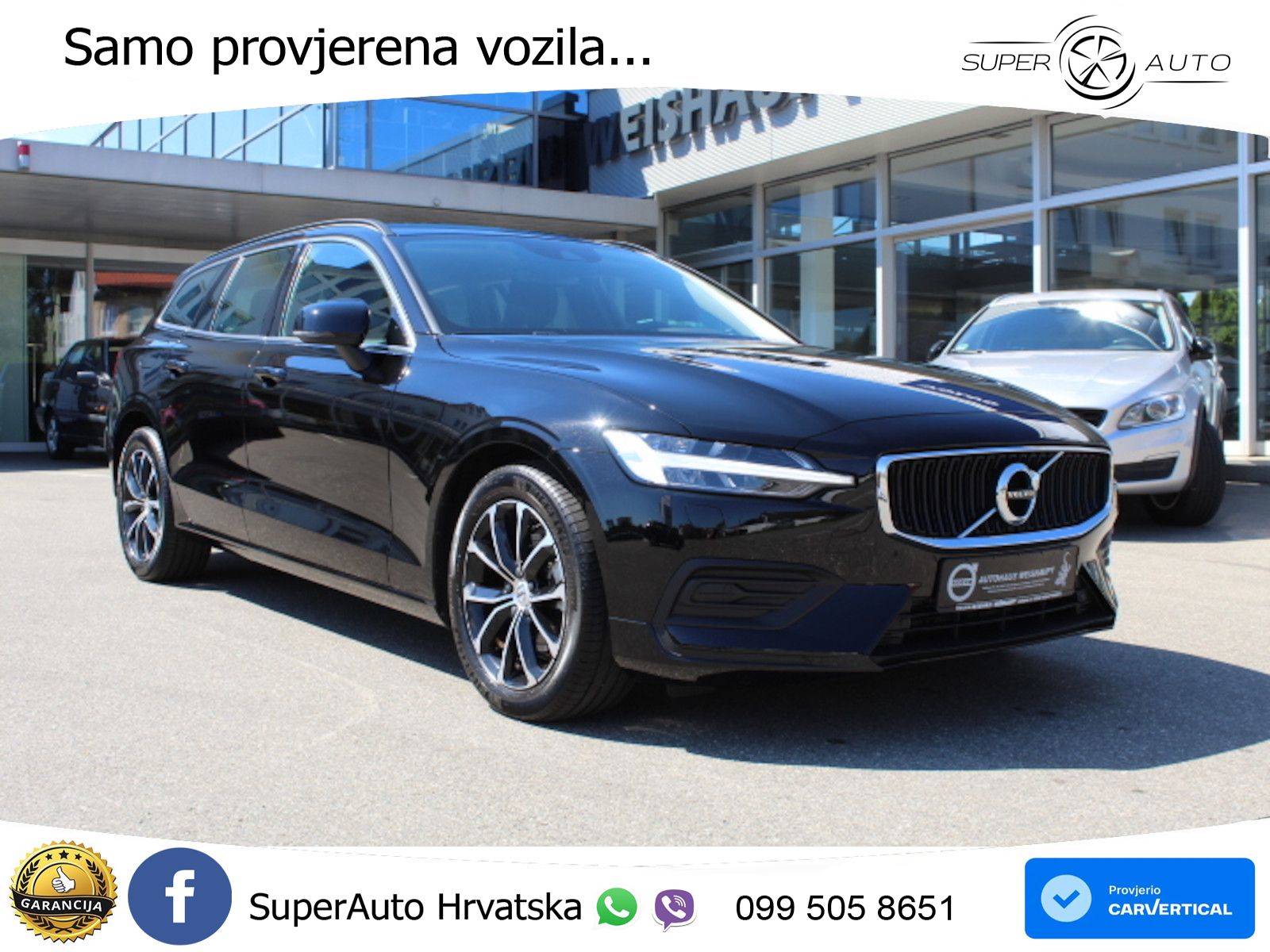 Volvo V60 2.0 B4 Diesel Geartronic LED+GR SJED+ACC