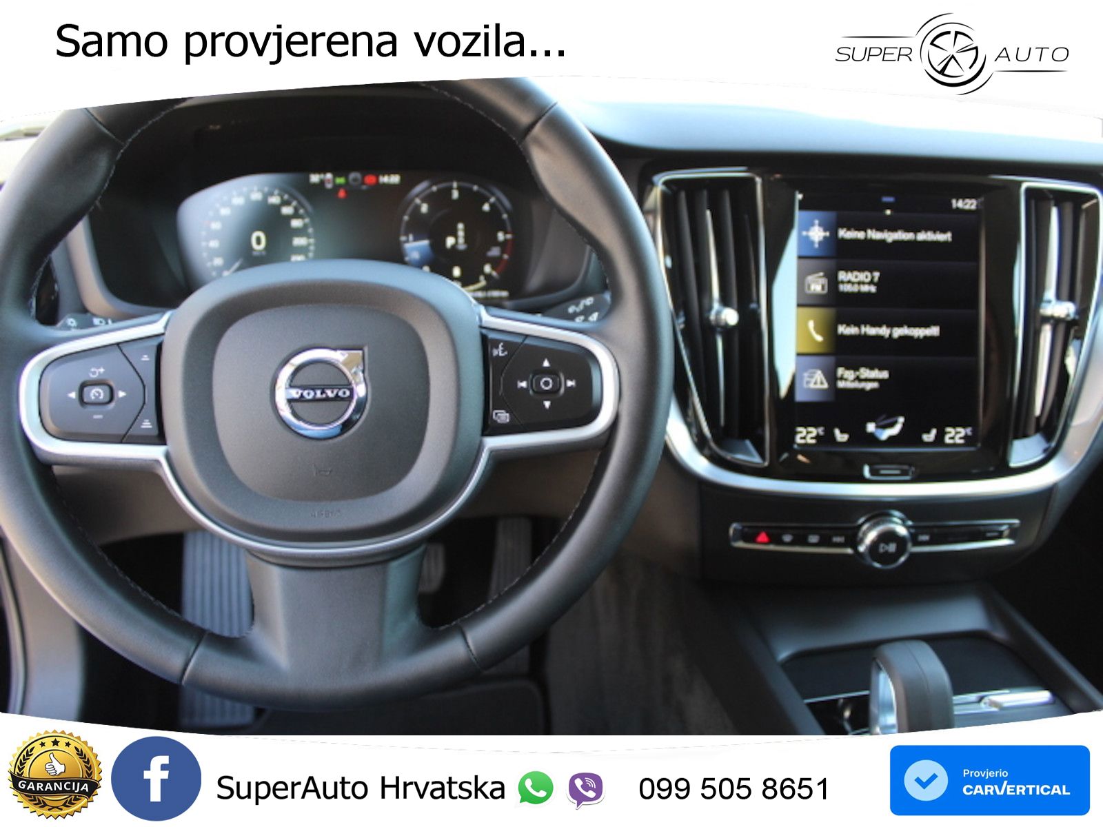 Volvo V60 2.0 B4 Diesel Geartronic LED+GR SJED+ACC