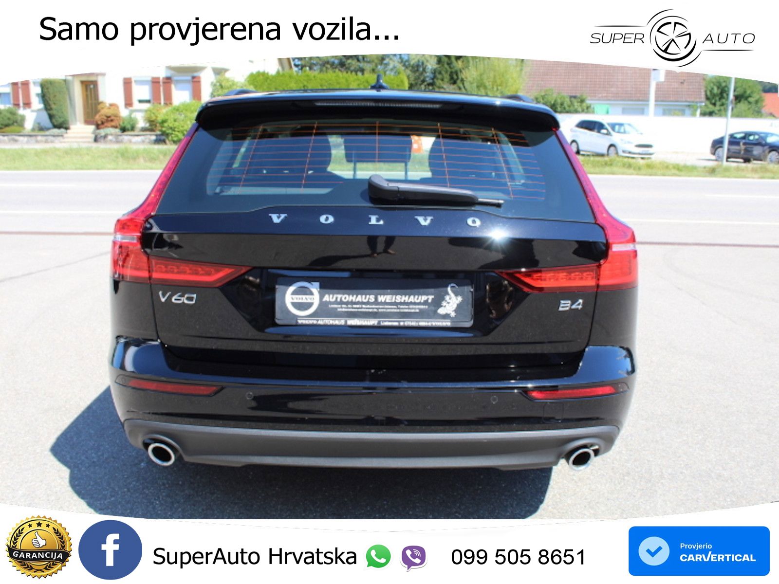 Volvo V60 2.0 B4 Diesel Geartronic LED+GR SJED+ACC