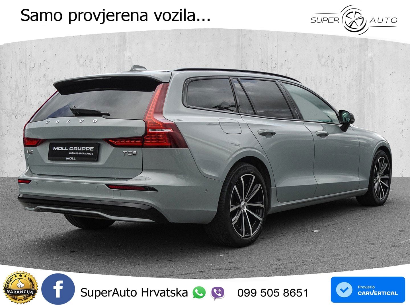 Volvo V60 2.0 T8 AWD Geartronic LED+GR SJED+ACC