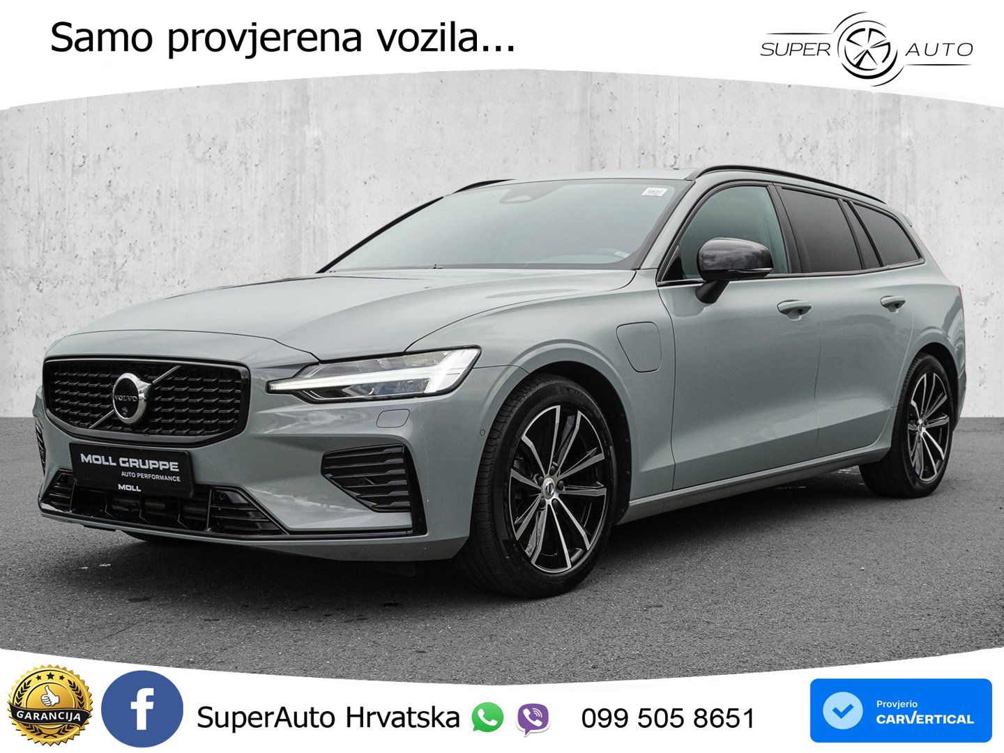 Volvo V60 2.0 T8 AWD Geartronic LED+GR SJED+ACC