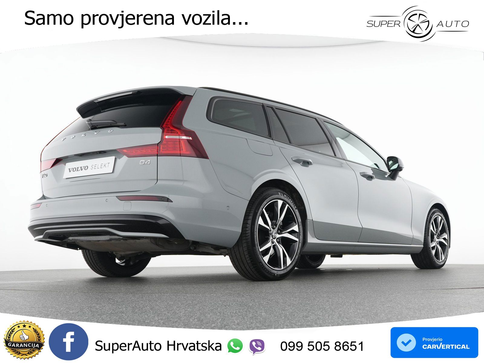Volvo V60 2.0 B4 Benzin DCT ACC+HEAD+4xGR SJED+360+PANO