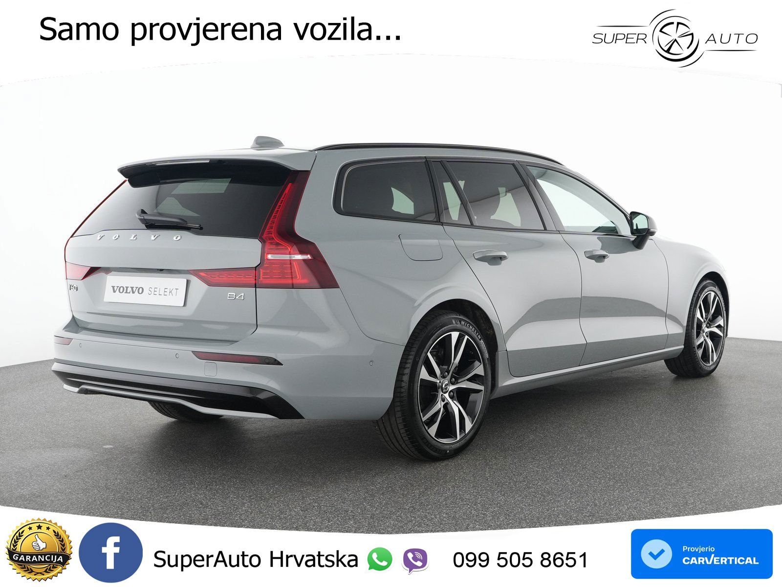Volvo V60 2.0 B4 Benzin DCT ACC+HEAD+4xGR SJED+360+PANO