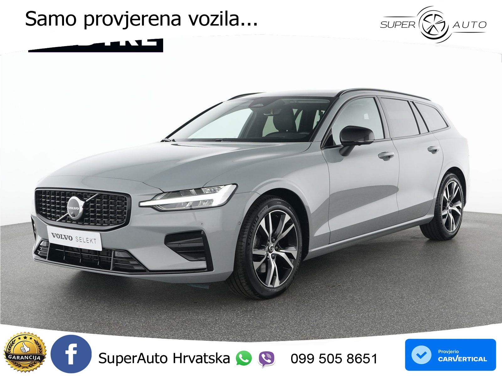Volvo V60 2.0 B4 Benzin DCT ACC+HEAD+4xGR SJED+360+PANO