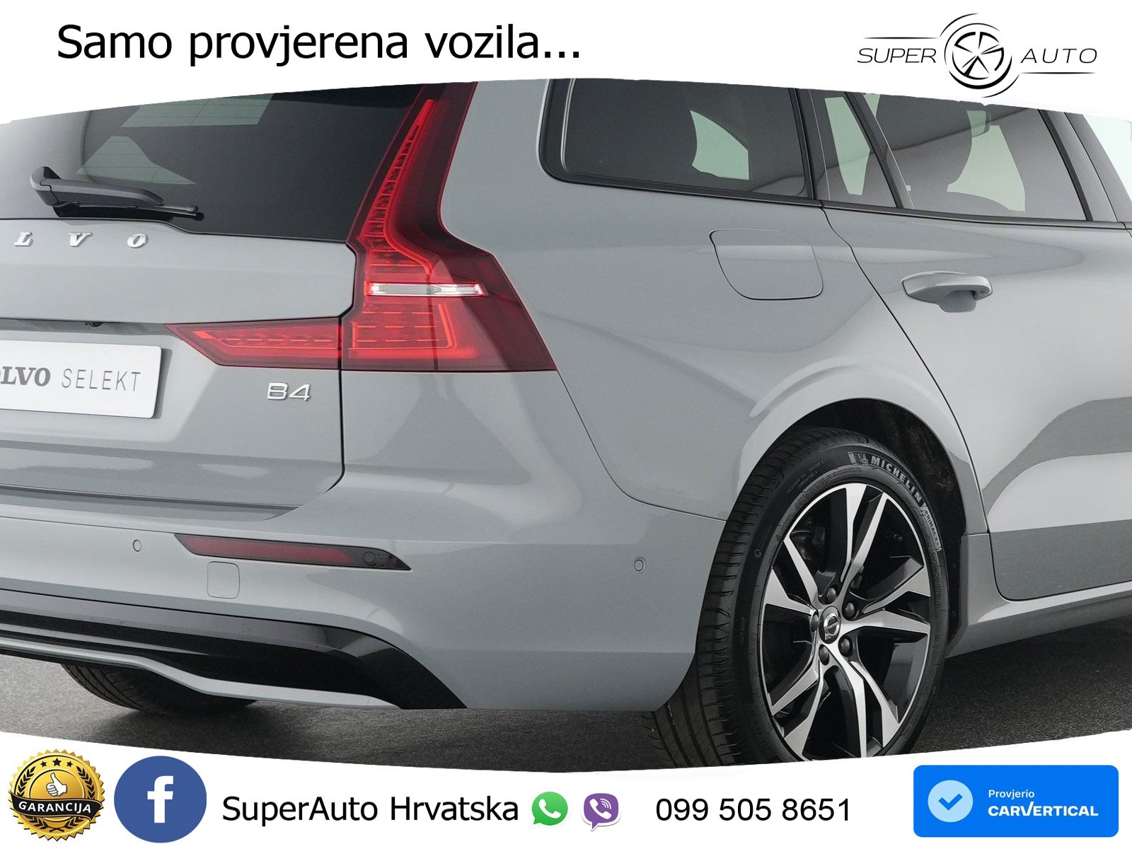 Volvo V60 2.0 B4 Benzin DCT ACC+HEAD+4xGR SJED+360+PANO