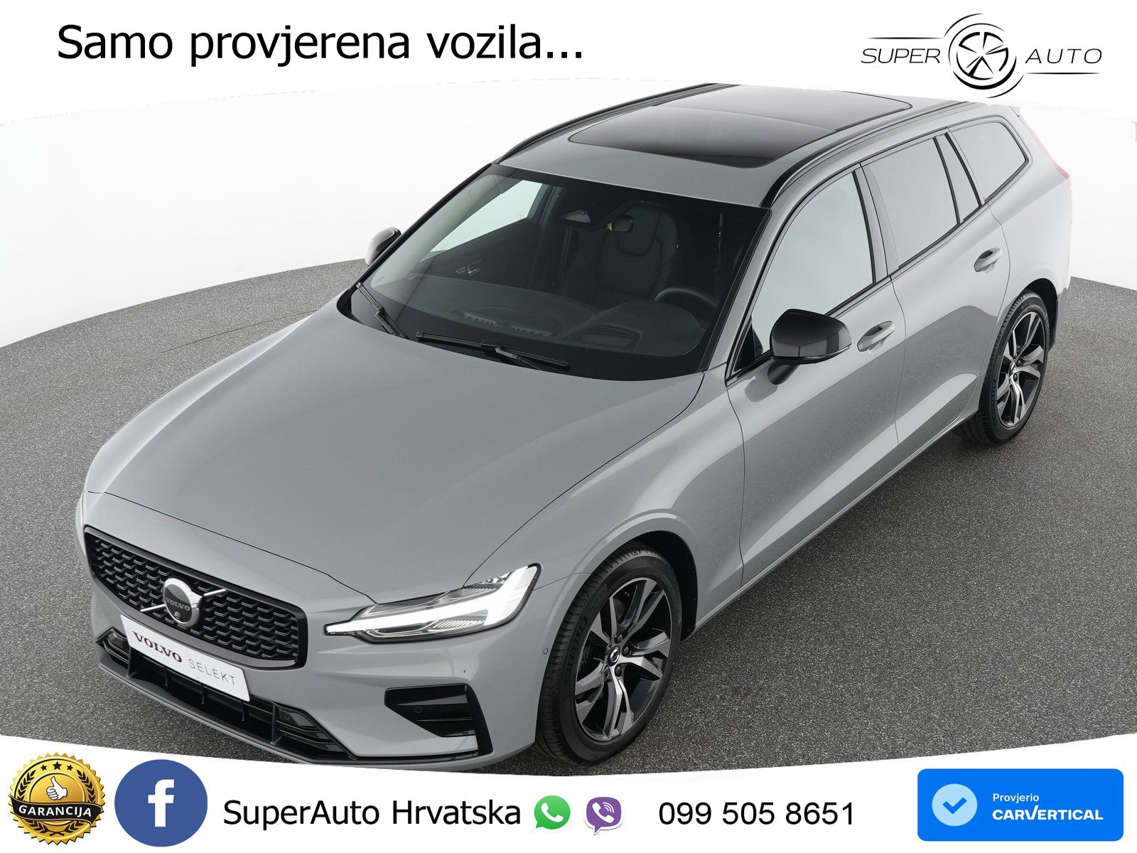 Volvo V60 2.0 B4 Benzin DCT ACC+HEAD+4xGR SJED+360+PANO