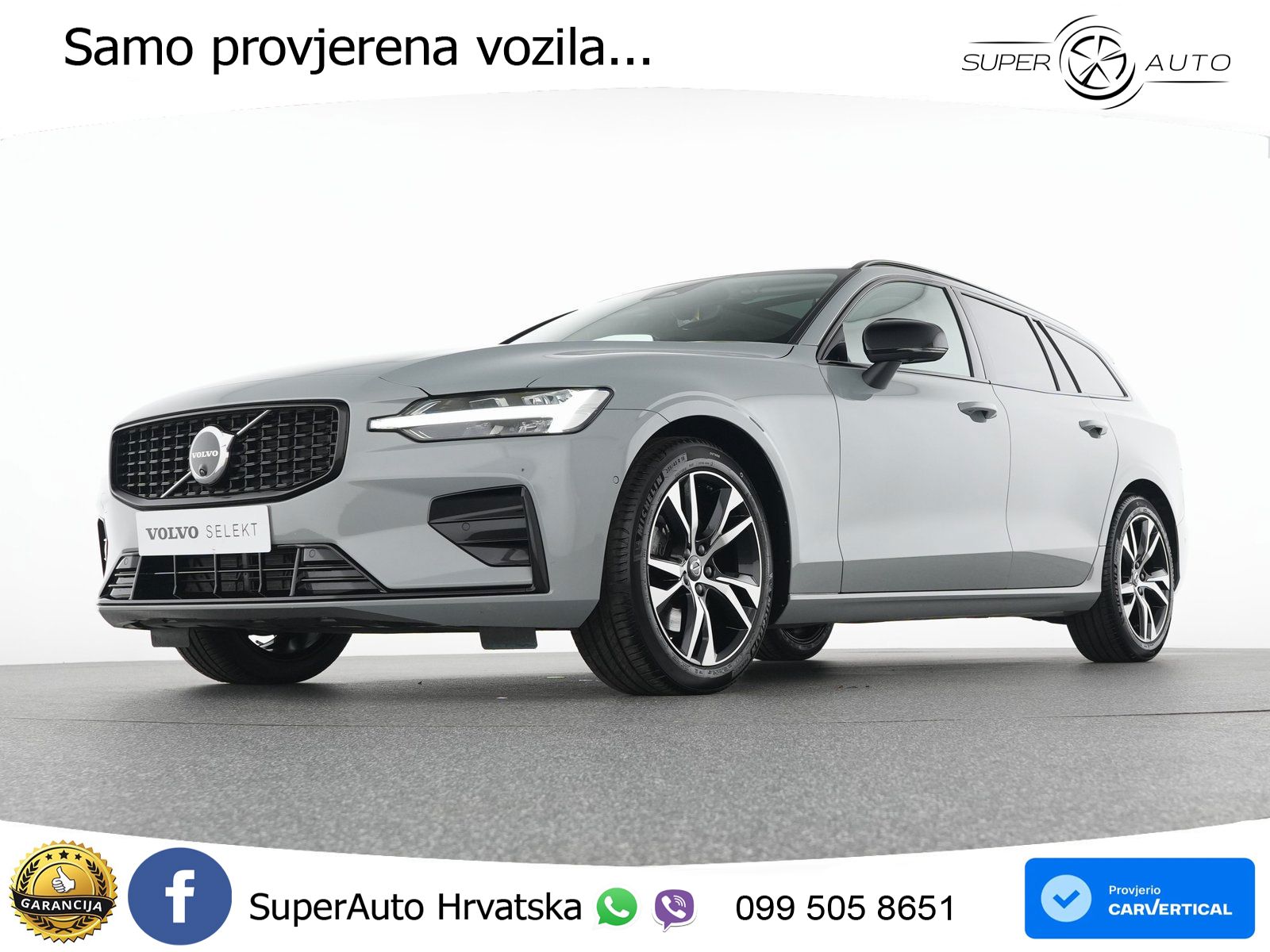 Volvo V60 2.0 B4 Benzin DCT ACC+HEAD+4xGR SJED+360+PANO