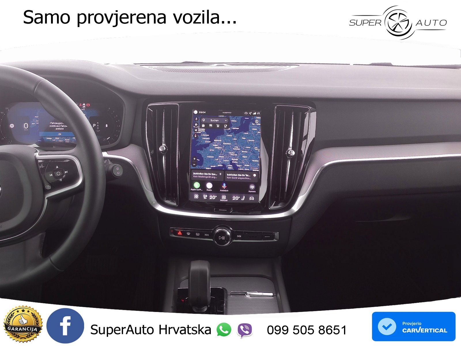 Volvo V60 2.0 B4 Benzin DCT ACC+HEAD+4xGR SJED+360+PANO