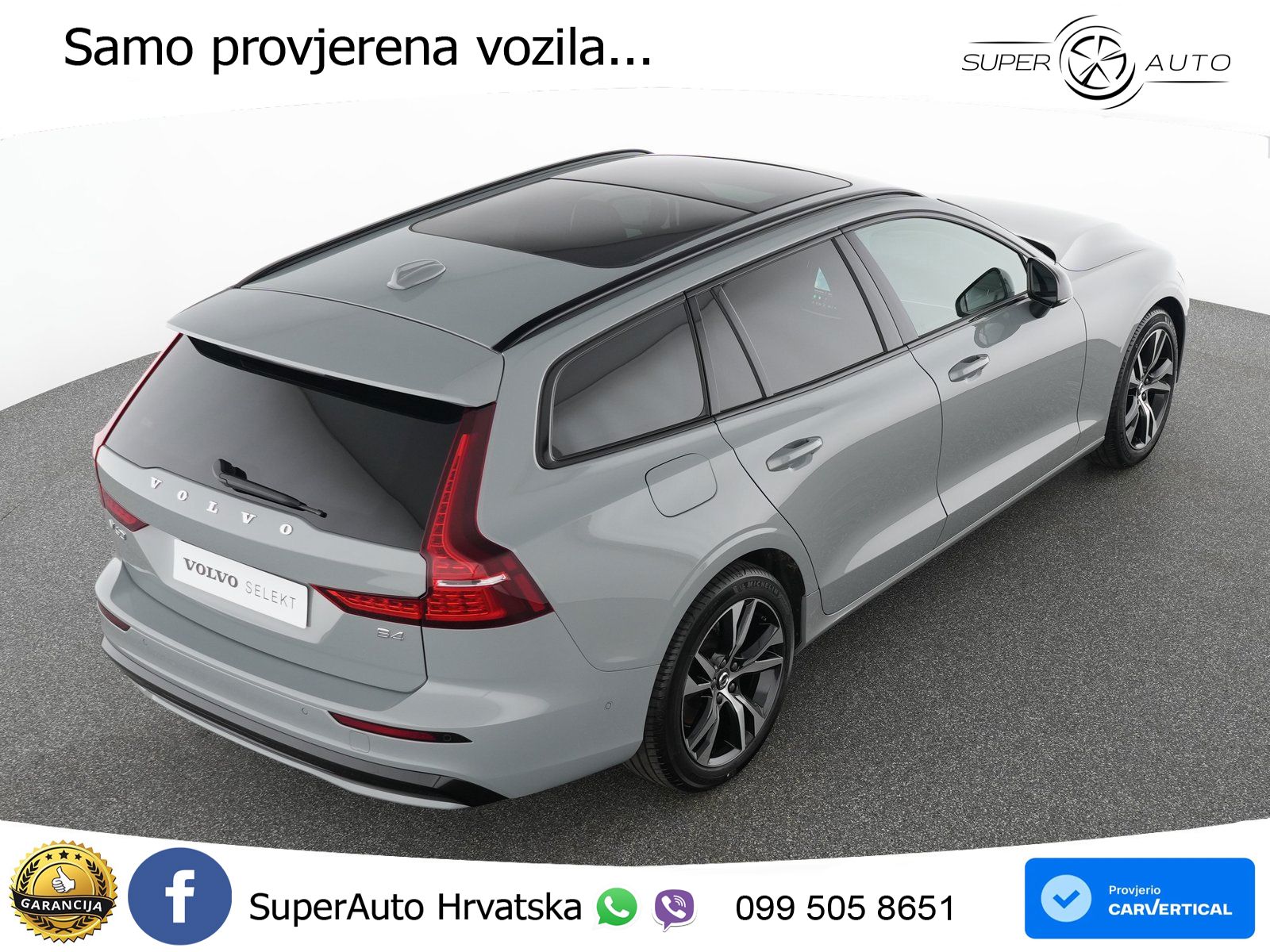 Volvo V60 2.0 B4 Benzin DCT ACC+HEAD+4xGR SJED+360+PANO