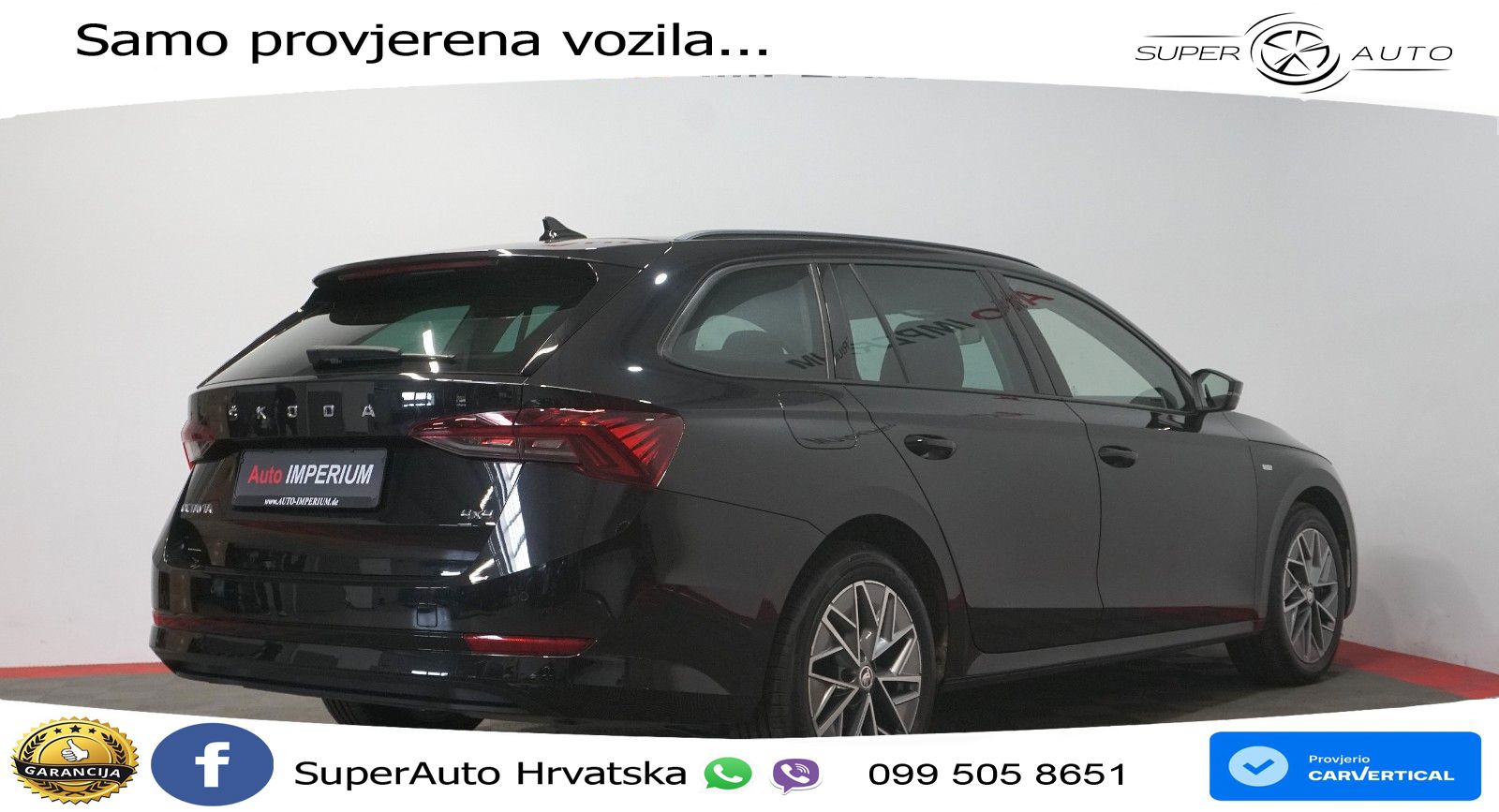 Škoda Octavia Combi 2.0 TDI (150 KS) 4x4 DSG LED+GR SJED+ACC