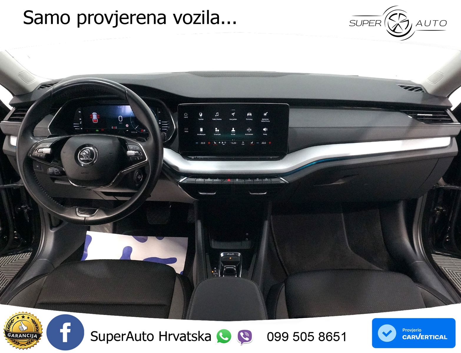 Škoda Octavia Combi 2.0 TDI (150 KS) 4x4 DSG LED+GR SJED+ACC
