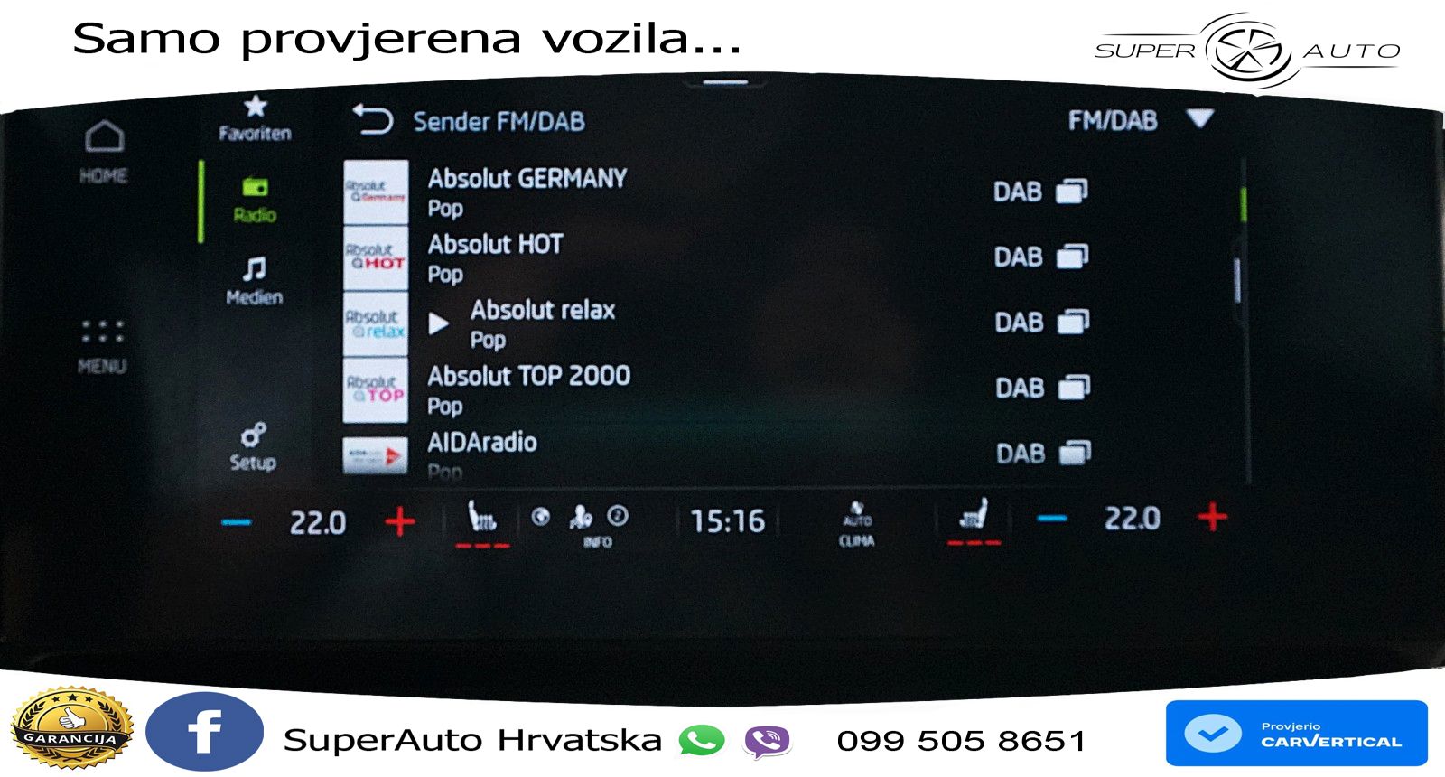 Škoda Octavia Combi 2.0 TDI (150 KS) 4x4 DSG LED+GR SJED+ACC