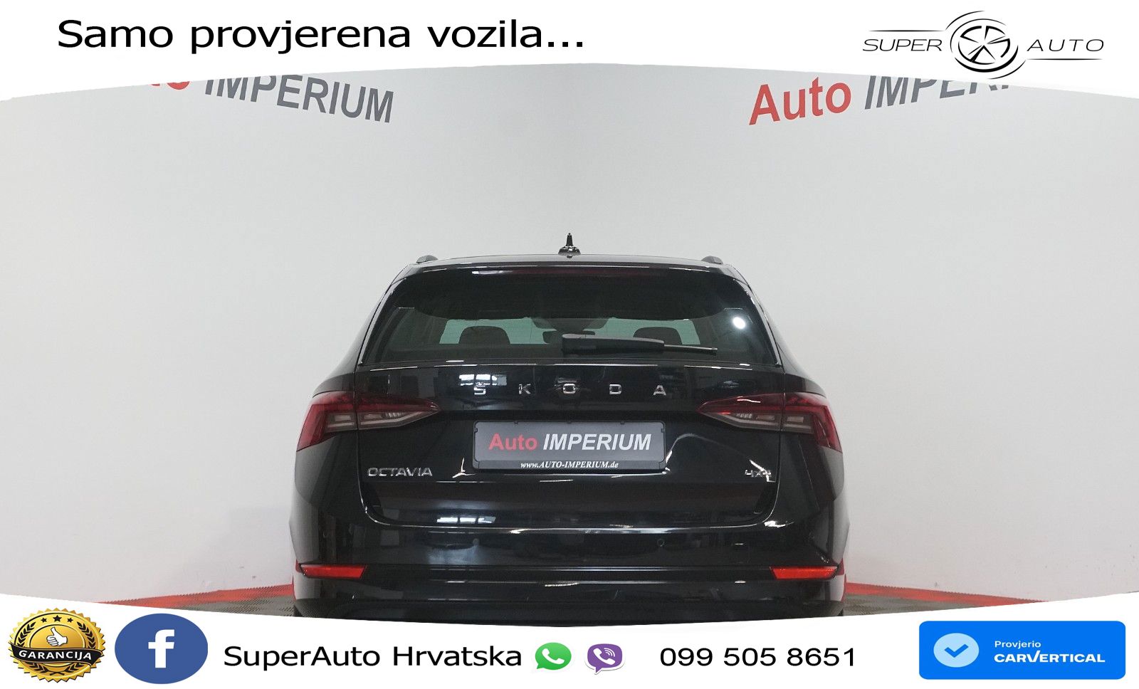 Škoda Octavia Combi 2.0 TDI (150 KS) 4x4 DSG LED+GR SJED+ACC