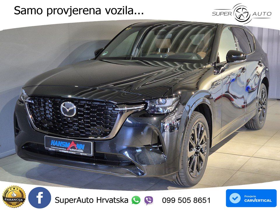 Mazda CX-60 3.3 e-Skyactiv D (254 KS) AWD Automatic MATRIX+GR SJED+KAM