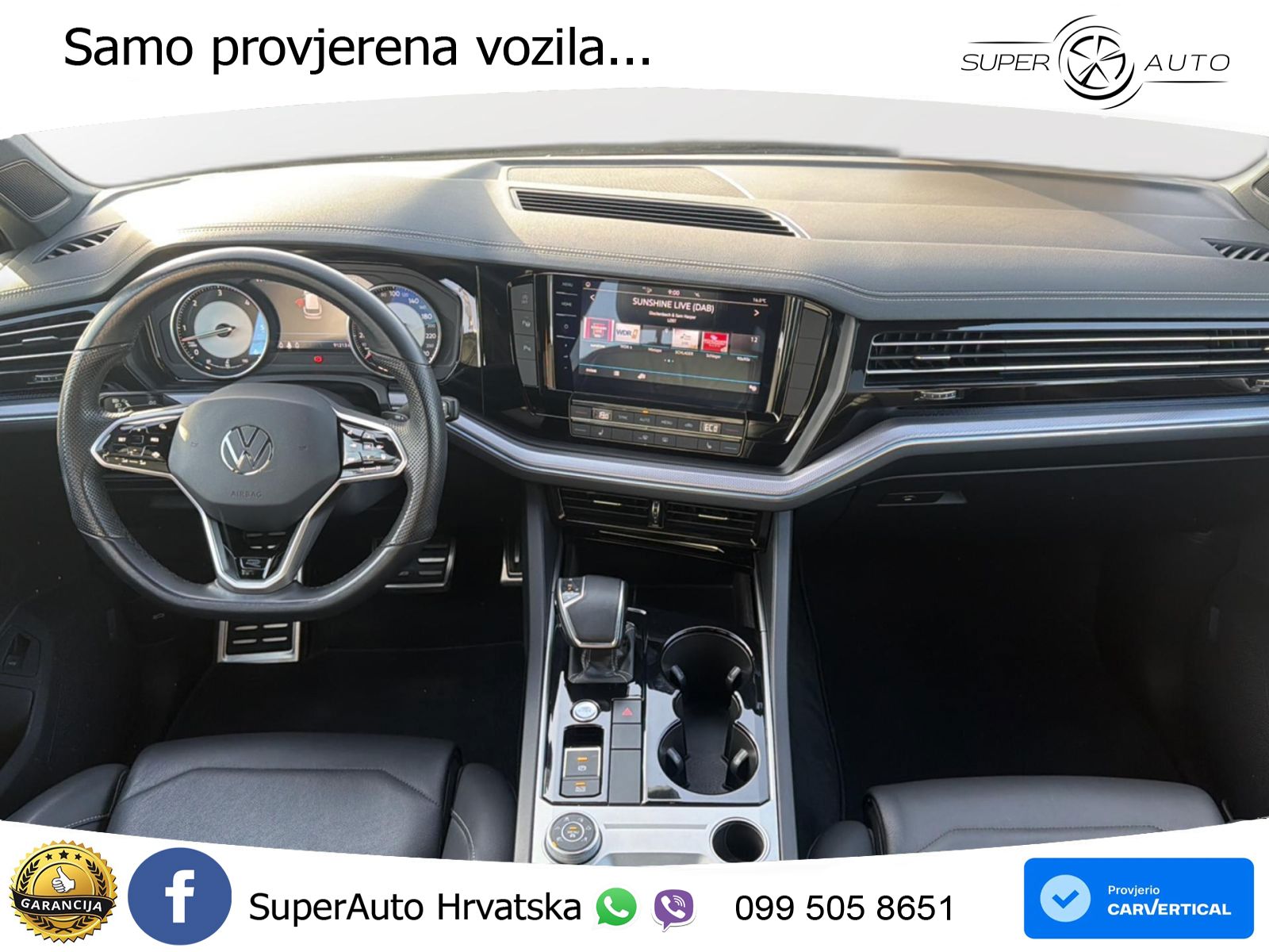 Volkswagen Touareg 3.0 V6 TDI (286 KS) 4MOTION Tiptronic R-Line MATRIX+GR SJED+KAM