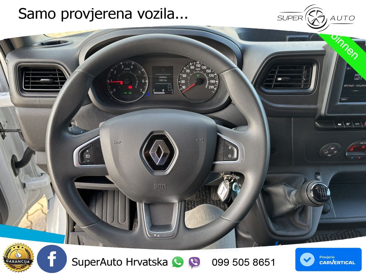 Renault Master T35 150 L3H2 Imperiaal + Trekhaak Kasten 150 KS